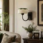 Cargar imagen en el visor de la Galería, Vintage wall sconce in a styled corner installation