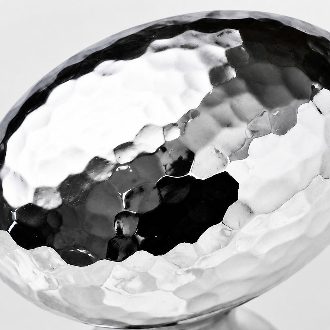Pomello per mobile in ottone massiccio a forma di uovo di piccione