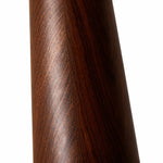 Cargar imagen en el visor de la Galería, Close detail of the smooth wood grain tapered lamp base