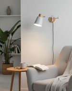 Load image into Gallery viewer, Collin Adjustable Plug In Wall Lamp