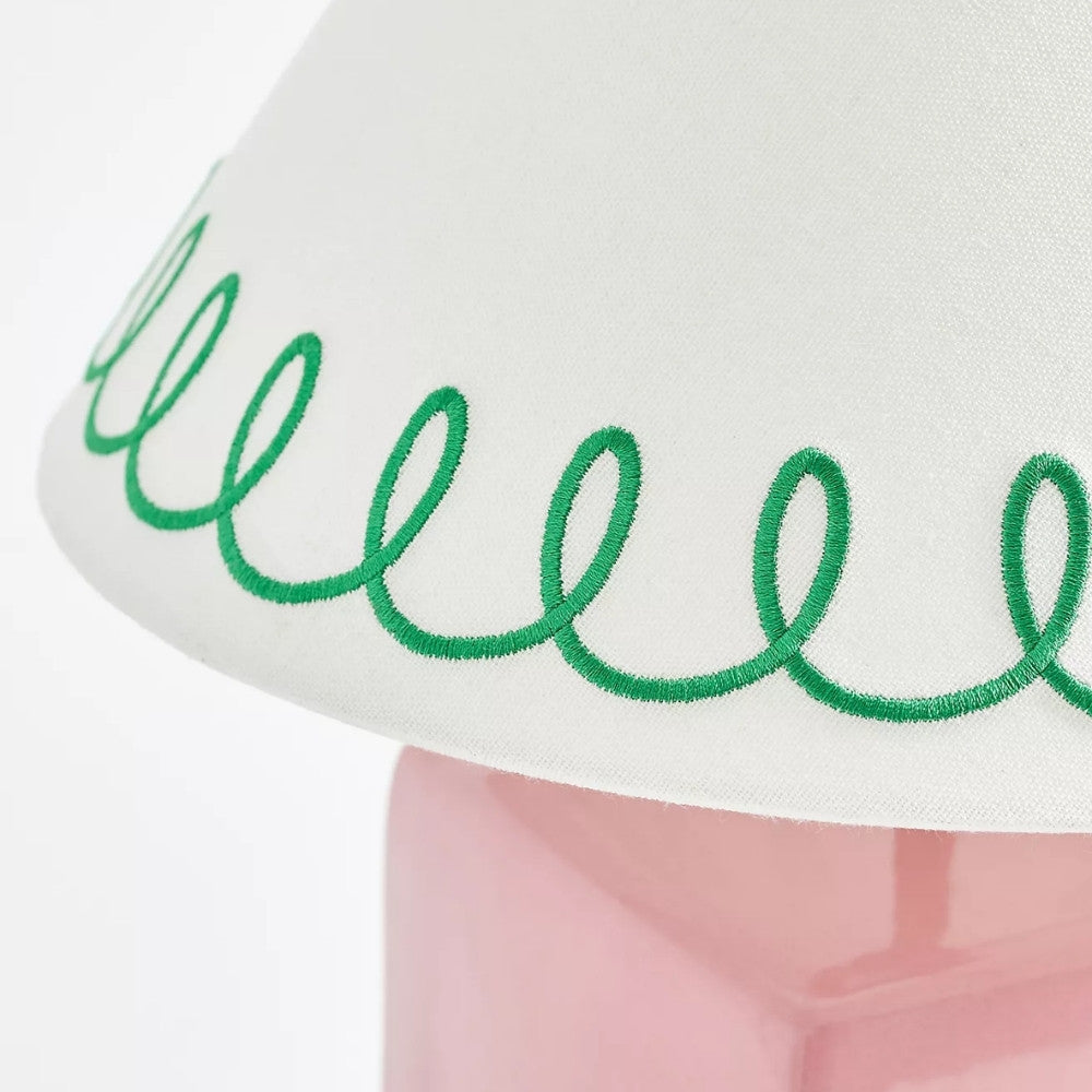 Aeva Ceramiczna lampa stołowa - Nowoczesny design Grace z zabawnym polskim akcentem