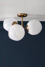 Afbeelding laden in galerijweergave, Pawrior Ball Inbouwlamp - Moderne glazen plafondlamp
