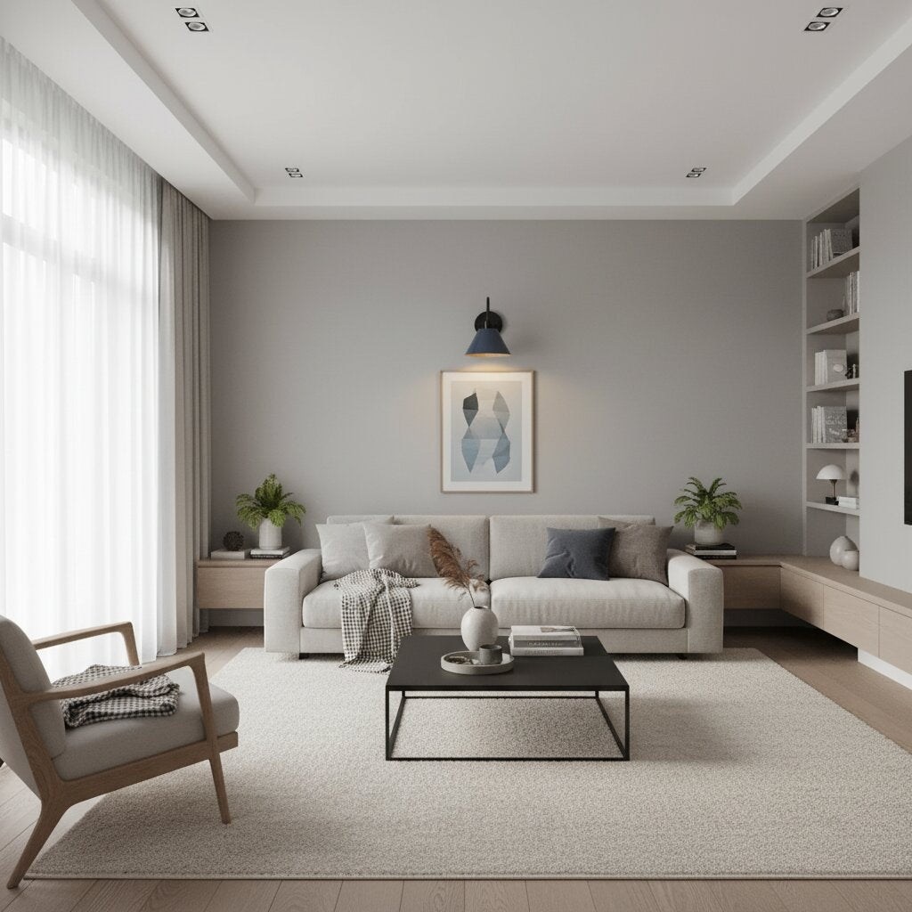 Narix Afgeronde Metalen Wandkandelaar - Strak Industrieel Ontwerp in Hedendaagse Stijl voor Slaapkamer en Lounge