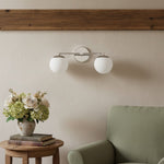 Load image into Gallery viewer, Glorica Glass Vanity Light - Art Deco Brass Wall Globe Fixture Modern
