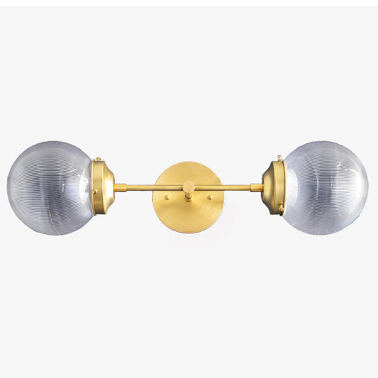 Aplique Versátil Lumio Globe para Tocador - Luz Regulable para Baño y Pasillo