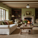 Load image into Gallery viewer, Geotower Glass Brass Ceiling Light - Opal Glass Schoolhouse Shade - Modern Elegance
