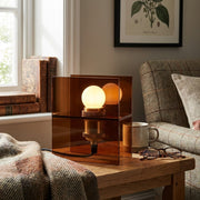 Sunset Ocean Horizon Tischlampe – Farbverlauf Ambient Moderne Dekorative Schreibtischlampe für Innenräume