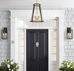 Load image into Gallery viewer, Ferrix Modern Outdoor Lantern Iron Pendant Lamp - Industial Glass Lighting Design
