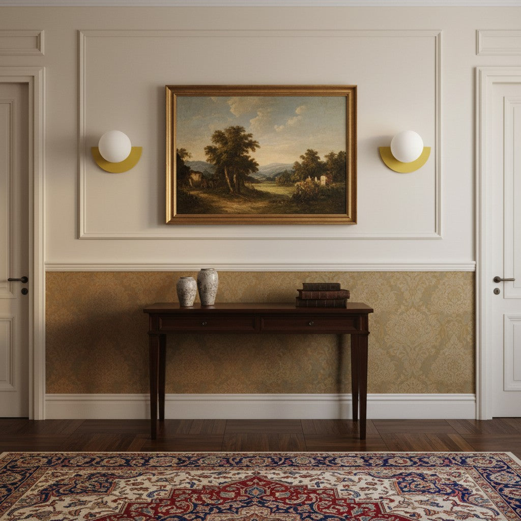 Luminous Macaron kleurrijke bol wandlamp – Scandinavisch ontwerp glazen lamp voor thuis of kantoor N14