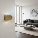 Load image into Gallery viewer, Vintage Brass Sconce with Flip Front - Artistic Metal Style
