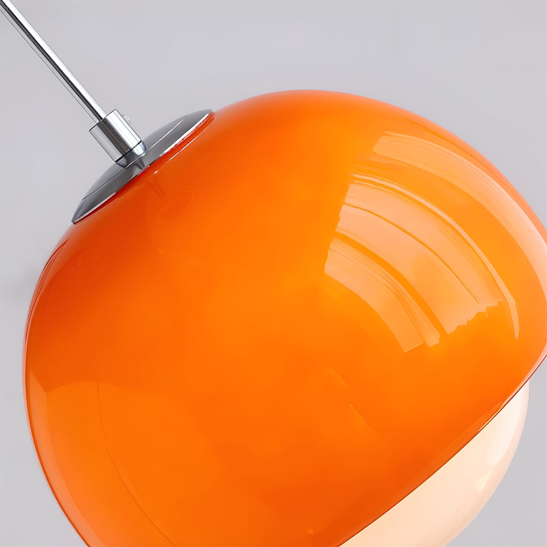 Nordic Lipko Pendant Light – Compact Frosted Globe Hanging Lamp for Apartments and Cozy Nooks