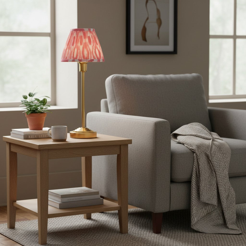 Bronzuno Geweven Stoffen Tafellamp - Messing of Brons Afwerking Modern-Bohemien Bedlampje & Verlichting voor Woonruimte