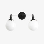 Load image into Gallery viewer, Lumio Globe Glass Globe Vanity Light - Modern Two Light Bathroom Sconce
