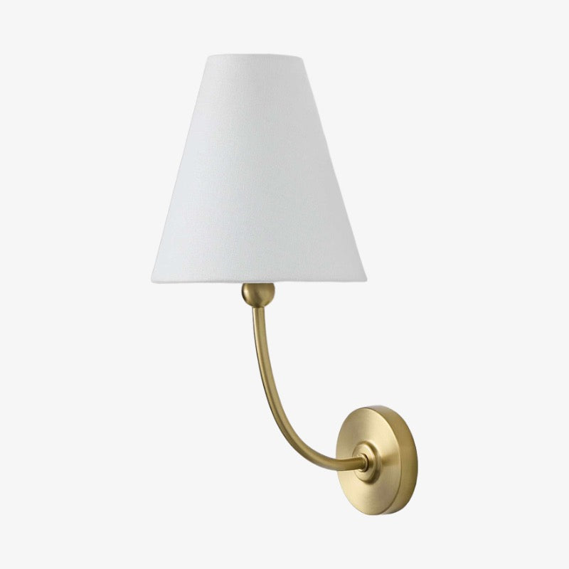 Aplique de Pared Recargable Roven - Pantalla de Tela Moderna Sin Cable para Dormitorio