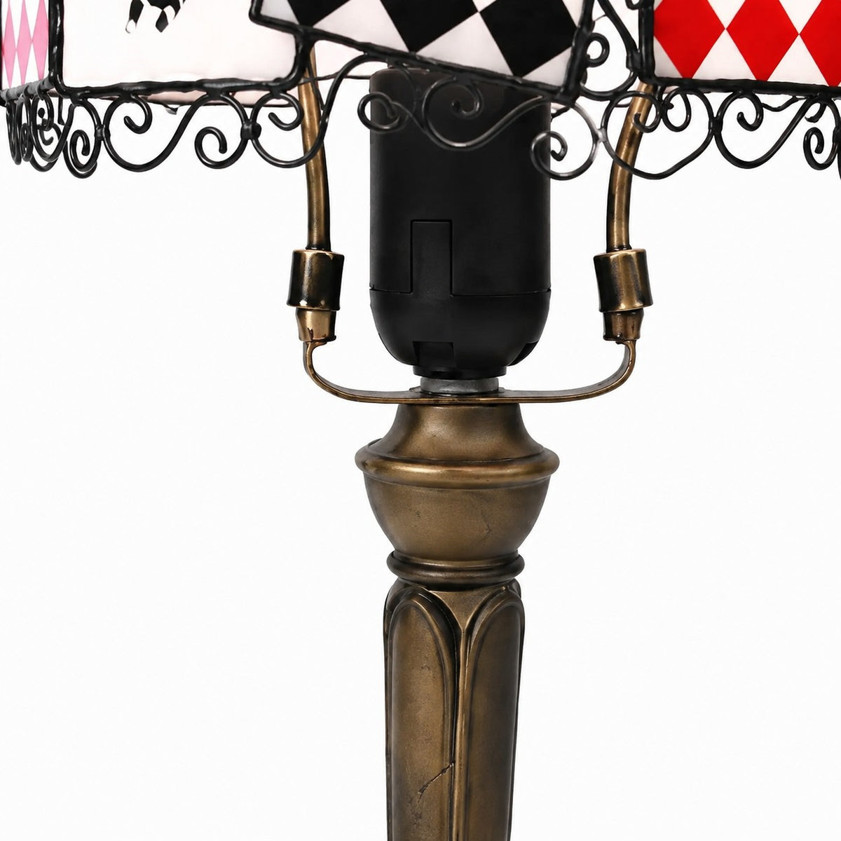 Alice Storybook Glass Table Lamp