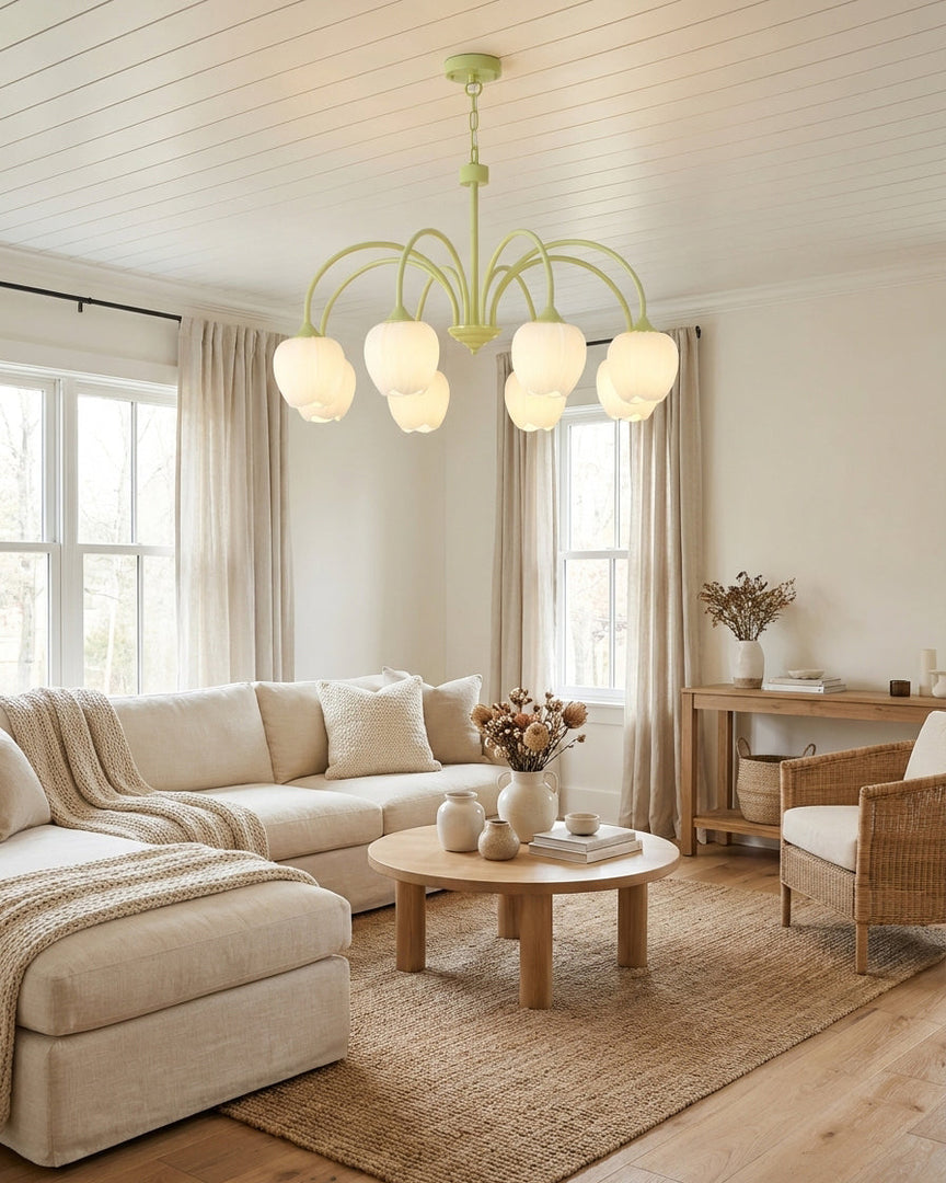Lampadario Tulip Matcha