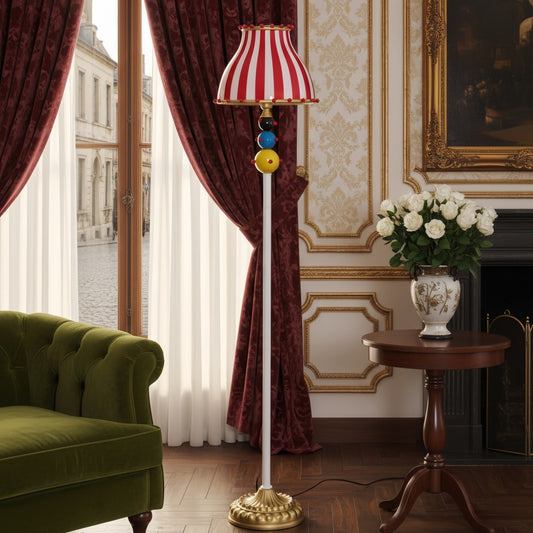 Festilo Lampada da Terra Scultorea Circus – Design Curvo ad Arco in Metallo per Ambienti Living