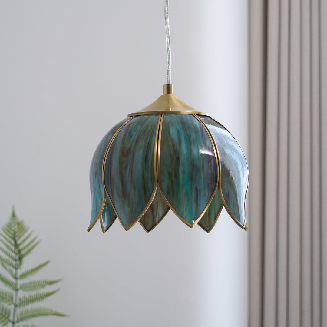 Retro Lotus Pendelleuchte