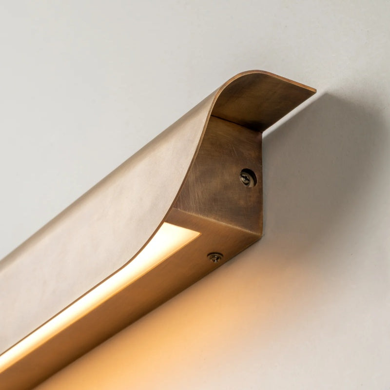 Applique da parete moderna in metallo Hidra – Applique minimalista a luce diretta verso il basso per case moderne