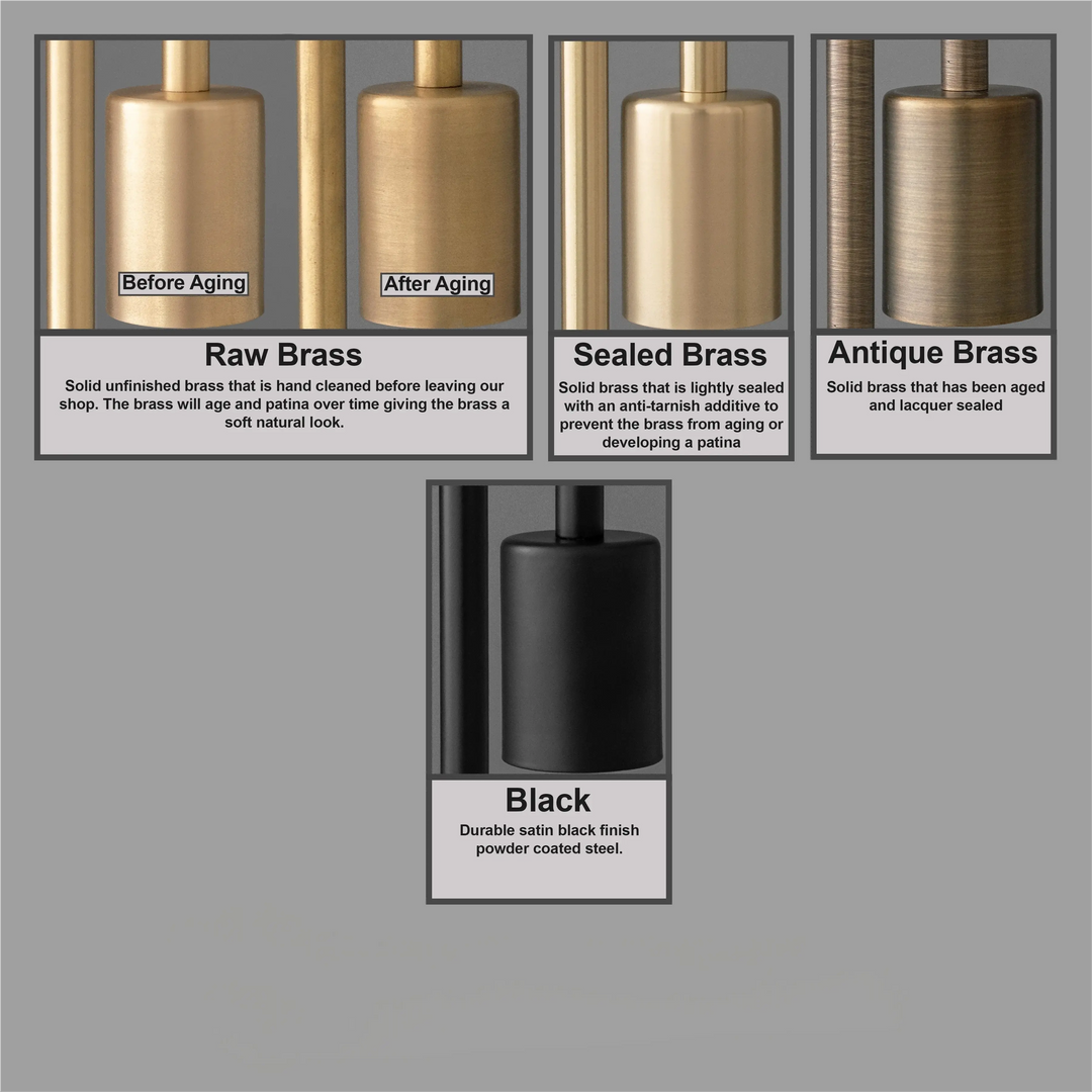 Ornato Luxe Geometric Vanity Light - Solid Brass Art Deco Bathroom Lighting