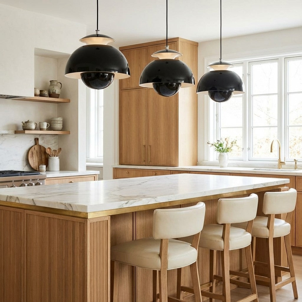 Orin Moderne Noordse Metalen Bloem Hanglamp - Decoratieve Hanglamp voor Slaapkamer en Keuken