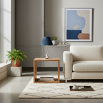 Afbeelding laden in galerijweergave, Trova Draadloze Tafellamp met Sculpturaal Silhouet - Moderne Draagbare Verlichting voor Woonkamers en Slaapkamers