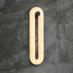 Bild in die Galerieansicht laden, Alabaster Loop Wandleuchte
