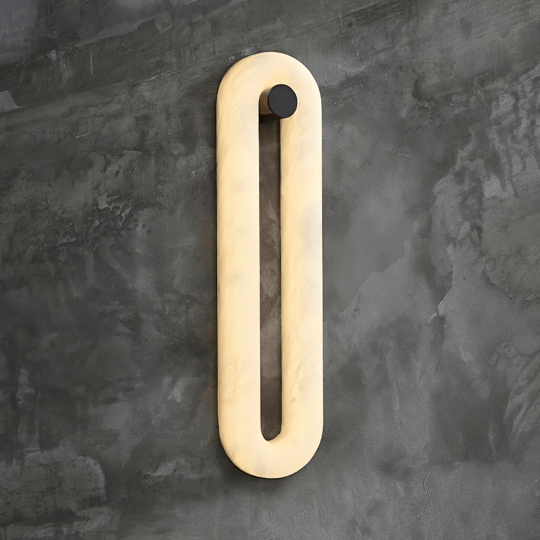 Alabaster Loop Wandleuchte