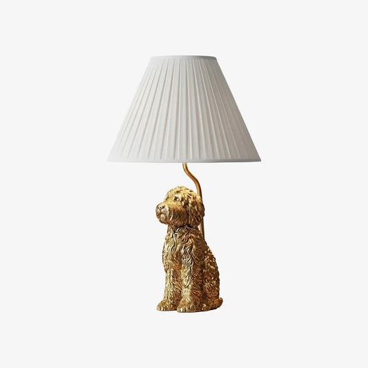 Figurine Animalière Pawdia – Lampe de Table en Polyrésine pour Chambre et Salon