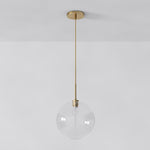 Load image into Gallery viewer, Selvion Sculptural Globe Pendant Light - Modern Glass Pendant Lamp - Sleek Design
