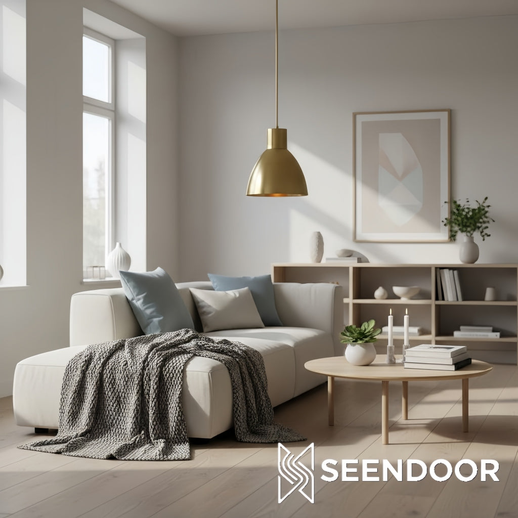 Glavira Recycled Glass Pendant – Modern Lighting for Dining Room