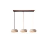 Load image into Gallery viewer, Wabi Sabi Style Travertine Stone Pendant Light