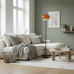 Load image into Gallery viewer, Clinco Layered Glass Sphere Floor Lamp for Living Room &amp; Bedroom