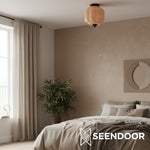 Load image into Gallery viewer, Vintage Eloise Milk Glass Flush Mount Ceiling Light - Vintage Charm Soft Glow
