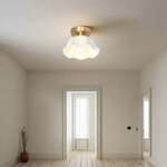 Bild in die Galerieansicht laden, Blossom Glow Mid-Century Keramik Deckenleuchte