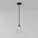 Load image into Gallery viewer, Merin Transparent Glass Sculpture Geometric Chandelier
