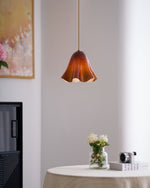 Load image into Gallery viewer, Bellina Artistic Glass Pendant Light - Modern Bloom Inspired Hanging Ceiling Lamp
