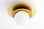 Load image into Gallery viewer, Artivo Layered Modern Brass Ceiling Light - Stylish Home Decor

