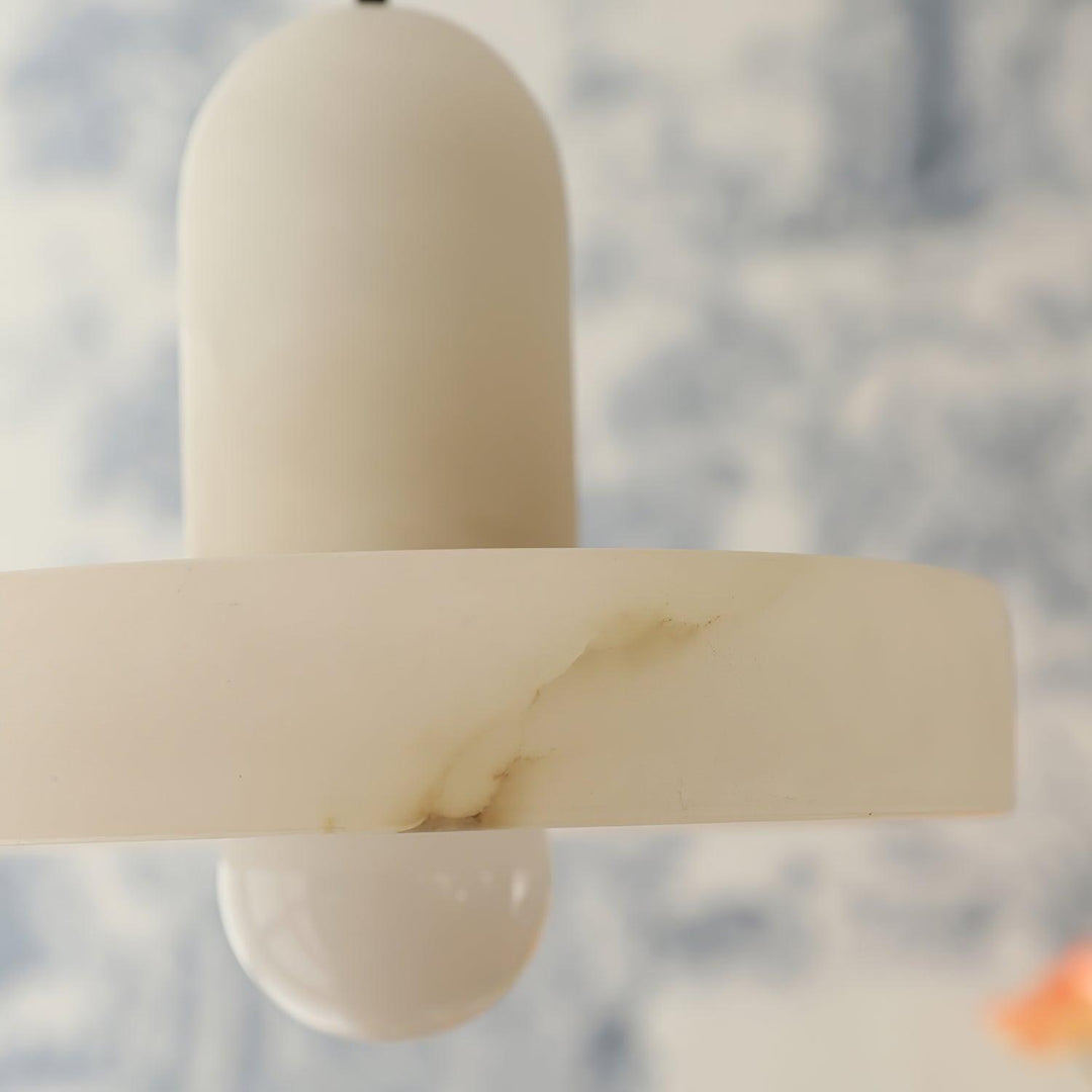 Carrara Alabaster Pendelleuchte