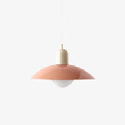 Lampe suspendue Macaron créative Lirra - Lampe en fer de style scandinave pour chambre et chambre d'enfants