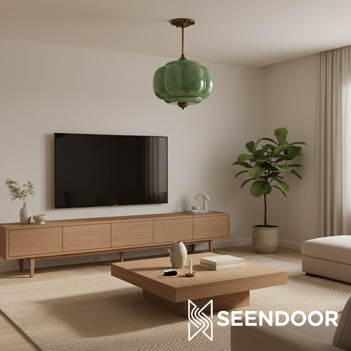 Eloise Vintage Glass Chandelier - Milk Glass Home Accent