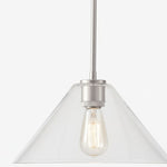 Afbeelding laden in galerijweergave, Breccan Moderne glazen kegel hanglamp