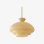 Charger l'image dans la visionneuse de la galerie, Lampe suspendue décorative HaloVita – Suspension minimaliste en métal et verre pour espaces de vie