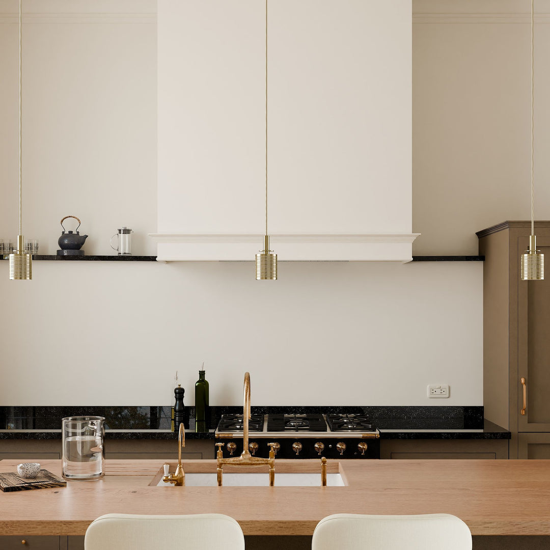 Galvia Champagne Bronze Metal Pendant - Adjustable and UL Compliant