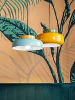 Load image into Gallery viewer, Fiesta Colorful Bowl Shaped Nordic Ceramic Pendant Lamp
