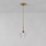 Load image into Gallery viewer, Merin Transparent Glass Sculpture Geometric Chandelier
