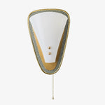Cargar imagen en el visor de la Galería, Vintage French pull-chain wall sconce
