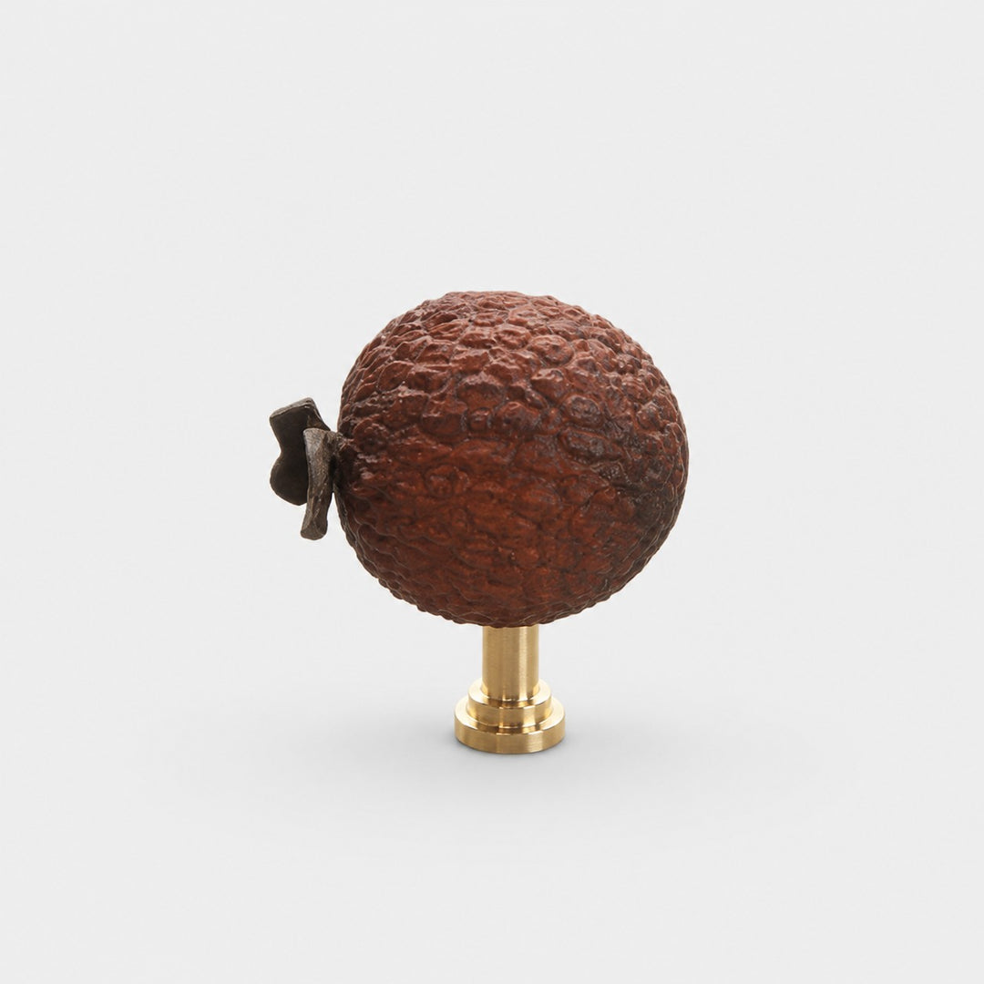 Accessori per mobili in legno lavorati a mano a forma di frutta