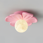 Bild in die Galerieansicht laden, Cream Bloom Blumen Deckenlampe
