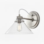 Load image into Gallery viewer, Aurenza Sconce – Farmhouse Wall Light with Metal Accents for Cozy Spaces
